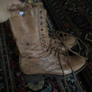 Steve Madden combat boots